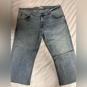 Tecovas Jeans Straight Standard Fit Men Size 38x34 Light Wash